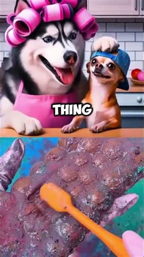 baby chihuahua Snitcher on dad Animated #memes #funny #vuxvux