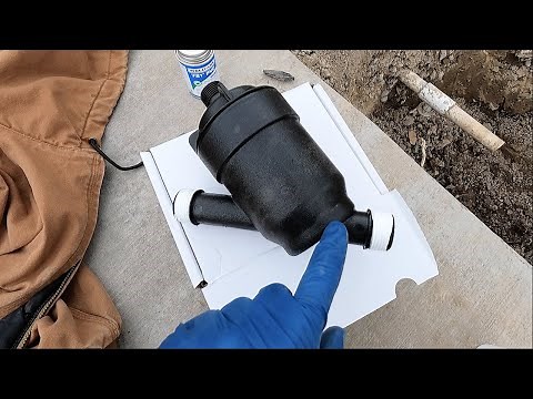 Sprinkler System Main Line Filter Install