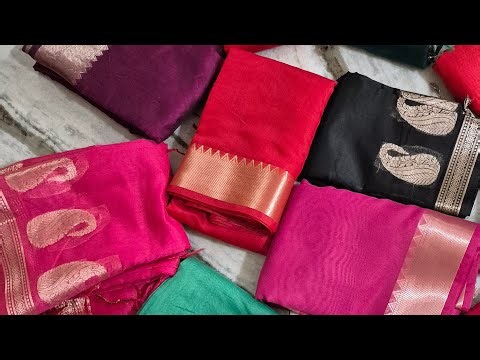 Sharadha collections &vlogs is live new collections hosilk banarasi fancy no 6302061798 👍
