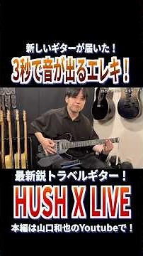 [What is this guitar!?] A hyper-evolved, modern-day Zo-3!? Start playing anywhere, anytime! The l...
