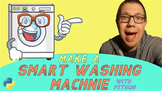 Make Your Ordinary Washing Machine Smart using Python #piday #raspberrypi