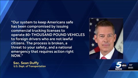 State, federal officials crack down on commercial trucking licenses for undocumented immigrants