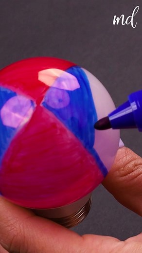 70K views · 1.2K reactions | Color changing light bulb | DIY! #learnontiktok #diy #color #bulb #diycraft #crafts #tiktoktaughtme #usa #hawaii | MetDaan Adventure | Facebook