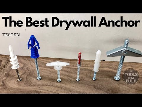 The Best Drywall Anchor Plug Inserts // Tested