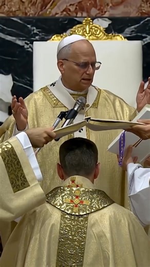 In a moving ceremony at St. Peter's Basilica, Pope Leo XIV ordained Archbishop Mirostaw Wachowski, the new Apostolic Nuncio to Iraq. The Pope reminded that a bishop is not a master, but a servant - a shepherd of hope, humility, and peace. In a land marked by suffering, this mission becomes a sign of new life and faith... #reelsvideoシ #PopeLeoXIV #Jubilee2025 #christianity #catholicchurch #everyone #catholic #faith #loveyou | Joy Clement