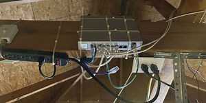 RIP to my 8-port Unifi switch after years and years of Texas outdoor temps