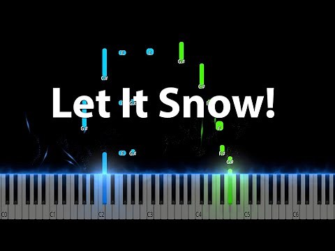 Dean Martin - Let It Snow! Let It Snow! Let It Snow! Piano Tutorial