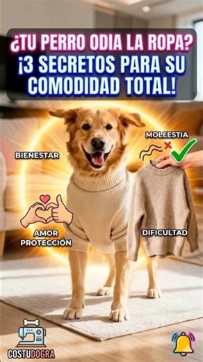Does your dog hate clothes? 3 secrets to their total comfort