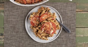 Μακαρονάδα με τόνο στον φούρνο