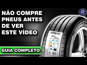 COMO ESCOLHER O MELHOR PNEU para o seu carro | GUIA COMPLETO (PARE DE COMPRAR PNEU CARO E RUIM)