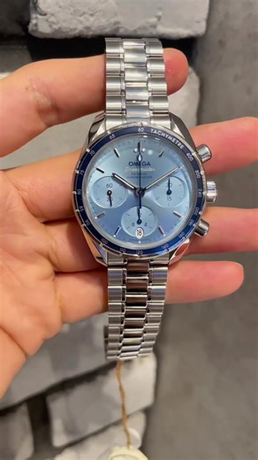 Omega Speedmaster 38mm Ice Blue Watch Review