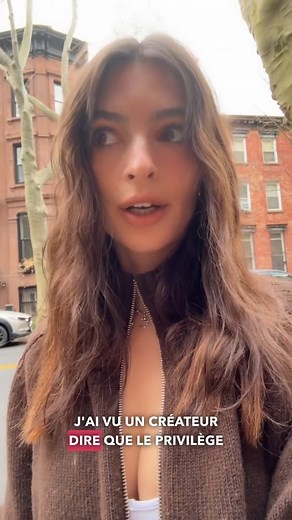 5.9K views · 25 reactions |  Emily Ratajkowski prend la parole sur...