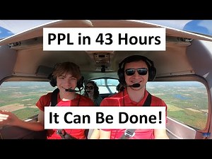 Pilot's License in 43 Hours - Here's How