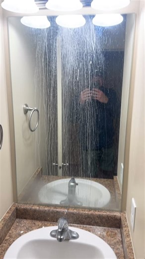 1.4K views · 29 reactions | Crazy washer leak from above... that hard...