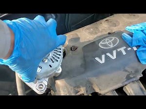 HOW TO REPLACE THE ALTERNATOR ON A 2000 TOYOTA ECHO