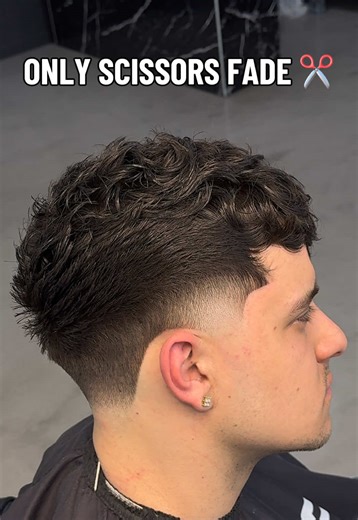Mastering the Only Scissors Fade Technique