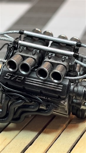 Chris on Instagram: "Good morning ladies and gentlemen. Here’s an update on the AMT 69 Yenko Camaro for the SEMA build off over at @themodelcarbuildoff The engine is from @icemancollections I’ll have an interior update soon #amt #yenko #camero #chevy #scalemodelsworld #scalemodelcar"