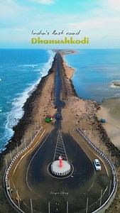 698K views · 6K reactions | India’s Last Road - Dhanushkodi ✨❣️ One of the most scenic drive in India - The road, the scenery - everything is just magical about Dhanushkodi. #dhanushkodi #rameshwaram #viralvideos | tripwithmp | Facebook