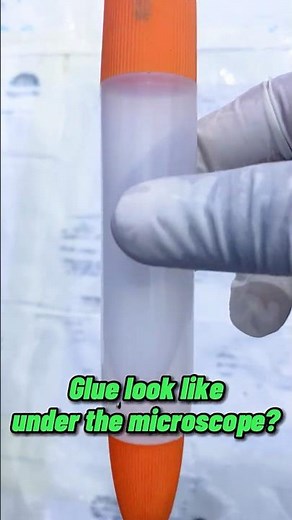 #Microscope #Glue #UndertheMicroscope