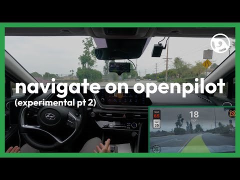 Navigate on openpilot vol2 - comma three full drive
