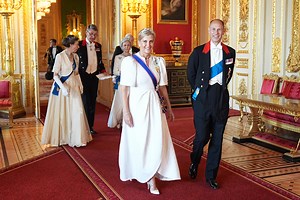 The Duchess of Edinburgh Turns to Her Favorite Tiara for the French State Banquet