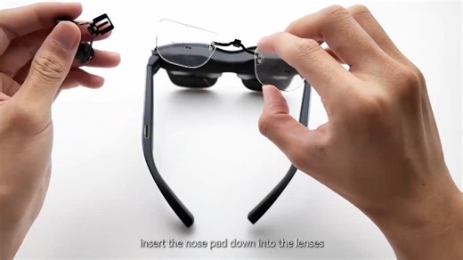 Watch Instructions on How to Install Prescription Lenses for RayNeo Air 3s on Amazon Live