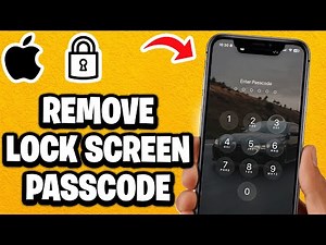How To Remove Lock Screen Passcode or Password From iPhone - Fastest Guide