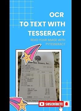 Convert Image to Text in Python 📸➡️📄 | PyTesseract OCR