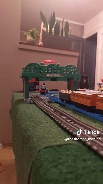 I'm back!!!!!!!!! #AEG #TTTE #motorized #Tomy #layout #TRACKMASTER #trains