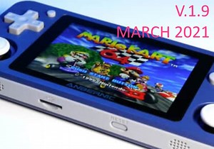 128gb Anbernic RG351P Handheld Image “Frankie v1.9” 128gb Ready   fixes from myzar74