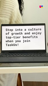 Take the step to a ridiculously good career journey, matched with awesome perks, top-tier benefits, and amazing culture. Join TaskUs | TaskUs