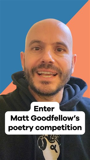 📢 Amazing news alert! Our brilliant #WriterInResidence Matt Goodfellow has launched his poetry competition for children - and his favourite entries will win a signed bundle of his books! 📚 | BookTrust