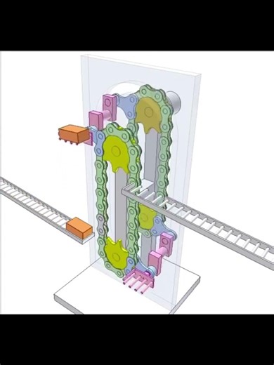 Vertical Conveyor — Principle & Structure #chain #sprocket #conveyor https://www.plwpt.com