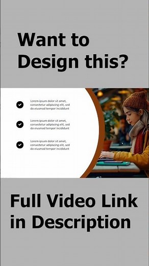 How to Design a Creative First Slide in PowerPoint 🎬✨