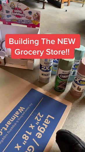 Building The NEW Mini Grocery Store!