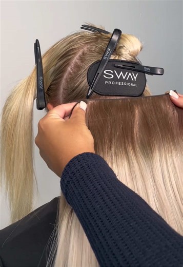 SWAY Hair Extensions on TikTok