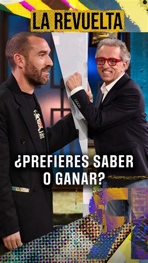 La Revuelta on Instagram: "¿A quién prefieres? ¿A saber o a ganar? ¿A mamá o a papá? __ #LaRevuelta — Jordi Hurtado, periodista y presentador español de programas de televisión. Actualmente presenta @SaberyGanar_TVE en @la2_tve 🪁 #LaRevuelta, de lunes a jueves en abierto a las 21:40h en @la1_tve de @rtve y todos los programas completos en @rtveplay"