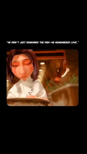 The Cinema Zoned 🍿 on Instagram: "In one of the quietest yet most powerful moments in Ratatouille, Anton Ego—the most feared food critic in Paris—takes a single bite of ratatouille. There is no dramatic speech, no grand reaction. Instead, the world collapses inward. In an instant, the sharp edges of Ego’s authority dissolve, and he is transported back to his childhood kitchen, where his mother serves him the same humble dish. The critic doesn’t just taste food; he tastes comfort, safety, and lo