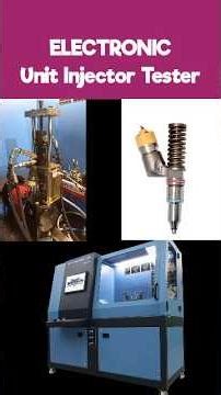 Electronic unit injector tester| Merlin injector tester #injector #HEUI #engine #automobile#c15 #c18
