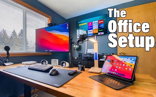 【4K搬运】晒桌面2021-My M1 Mac Mini 8GB Desk Setup 2021