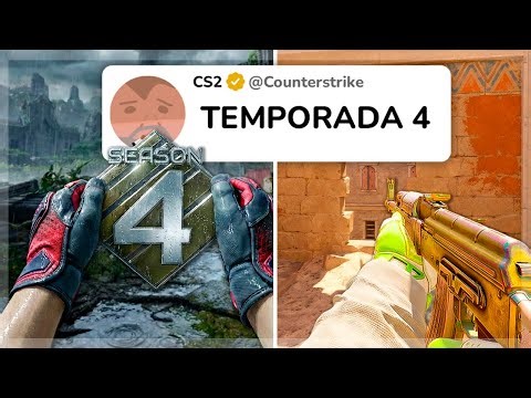 LLEGA la TEMPORADA 4 de CS2 - NUEVOS MAPAS, SKINS y CAMBIOS