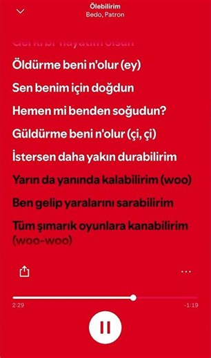 Bedo patron ölebilirim