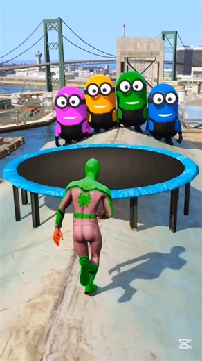 Spiderman's GTA 5 Ragdoll Rampage 😂 #gta5 #spiderman #ragdolls #rampage #gtaonline #gtaparkour