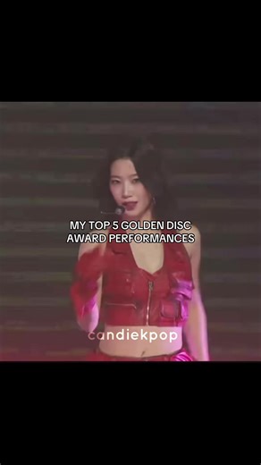 Top 5 Golden Disc Award Performances