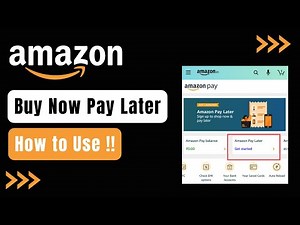 How to Use Amazon Buy Now Pay Later !