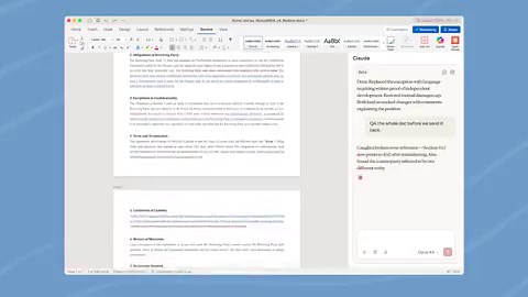 🚨 عاجل | انتهى زمن الكتابة التقليدية؟ Claude يقتحم Microsoft Wordأعلنت شركة Anthropic عن ميزة جديدة تدمج Claude داخل Microsoft Word، بحيث تقدر تكتب، تعدل، وتصحح ملفاتك مباشرة بمساعدة الذكاء الاصطناعي من داخل نفس الصفحة بدون ما تخرب التنسيق أو تضيع الشغل.