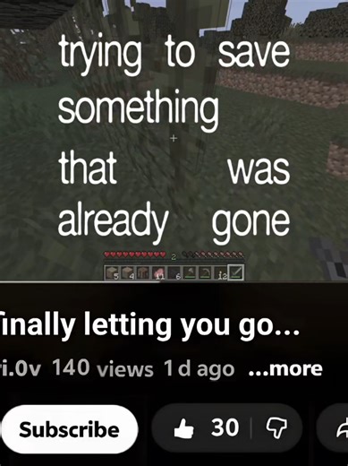 Letting Go: A Deep Dive into Minecraft Emotions