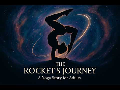 The Rocket's Journey: A Rocket Yoga Storybook for Adult Yogis 🚀