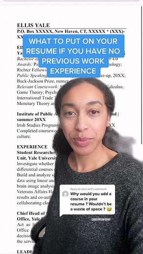 How to Add Relevant Courses to Your Resume without Work Experience