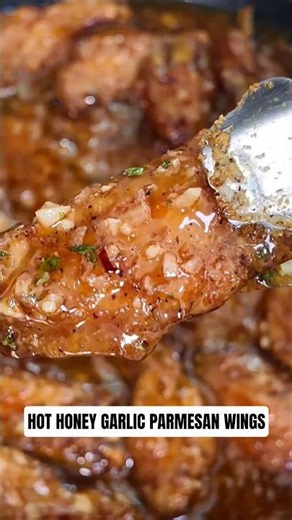 This Hot Honey Garlic Parmesan Wing Recipe Broke All Records!